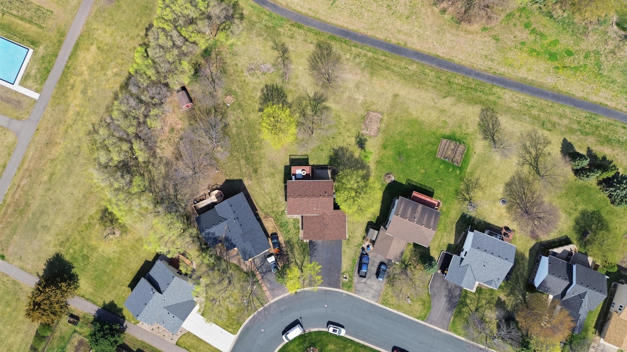 Corner lot that backs to walking trails