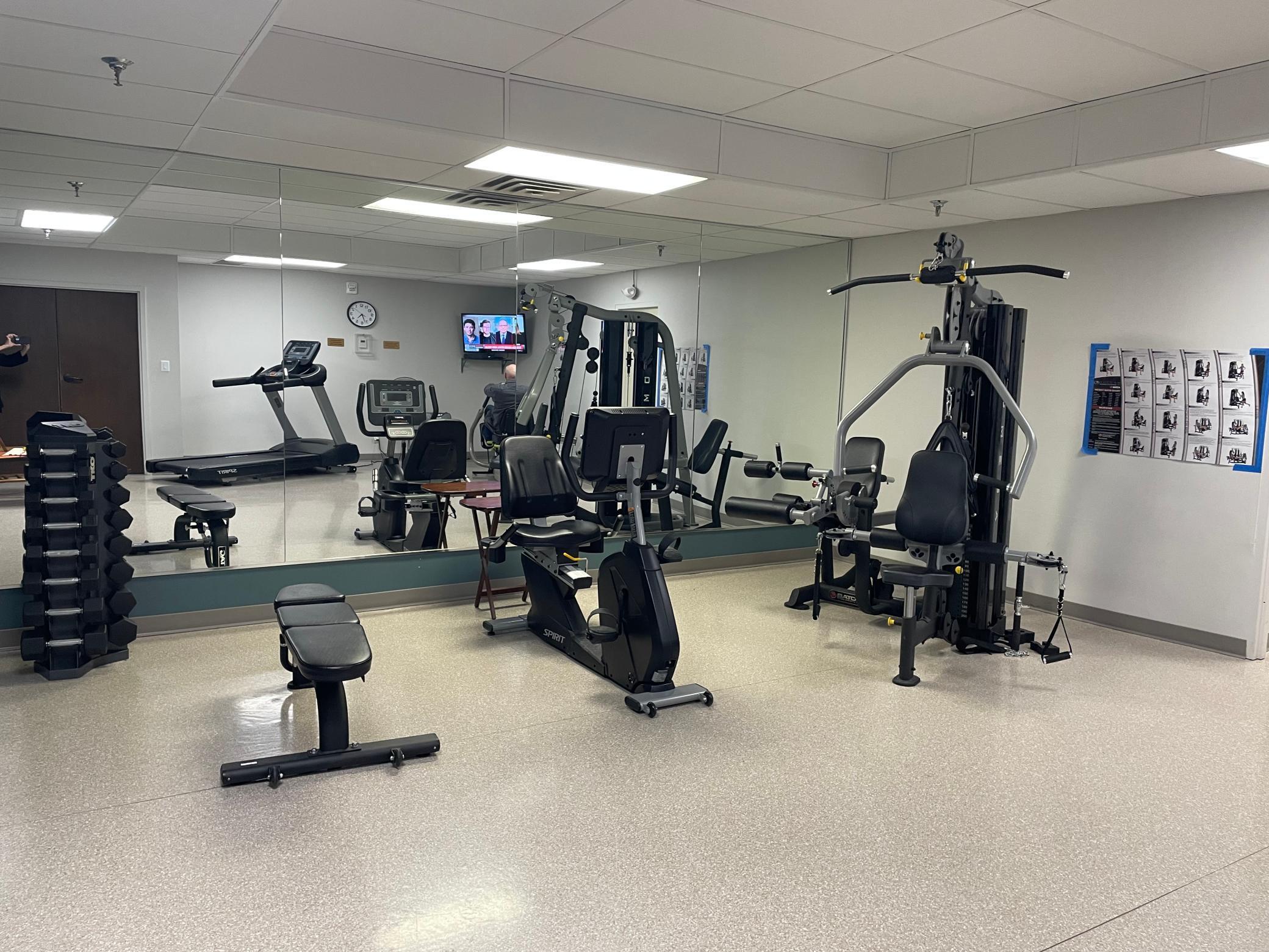 Lower Level Exercise Rooms