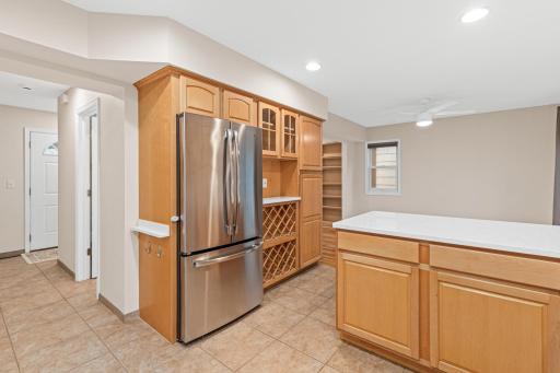 Fantastic built-ins throughout this beautiful kitchen.