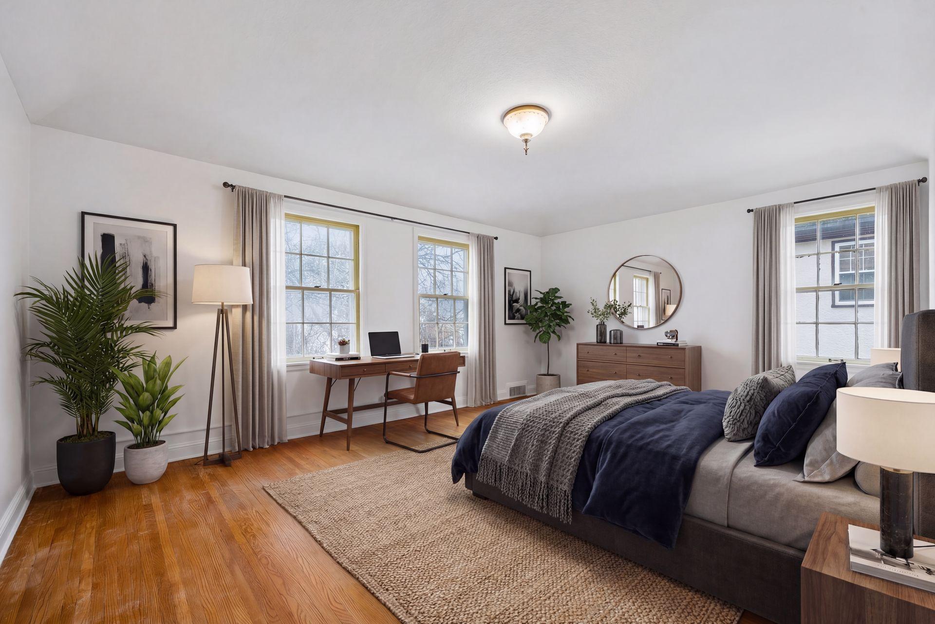 Third Bedroom (virtually staged)