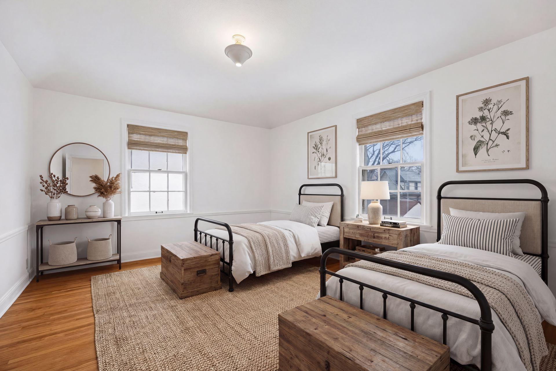 Fourth Bedroom (virtually staged)