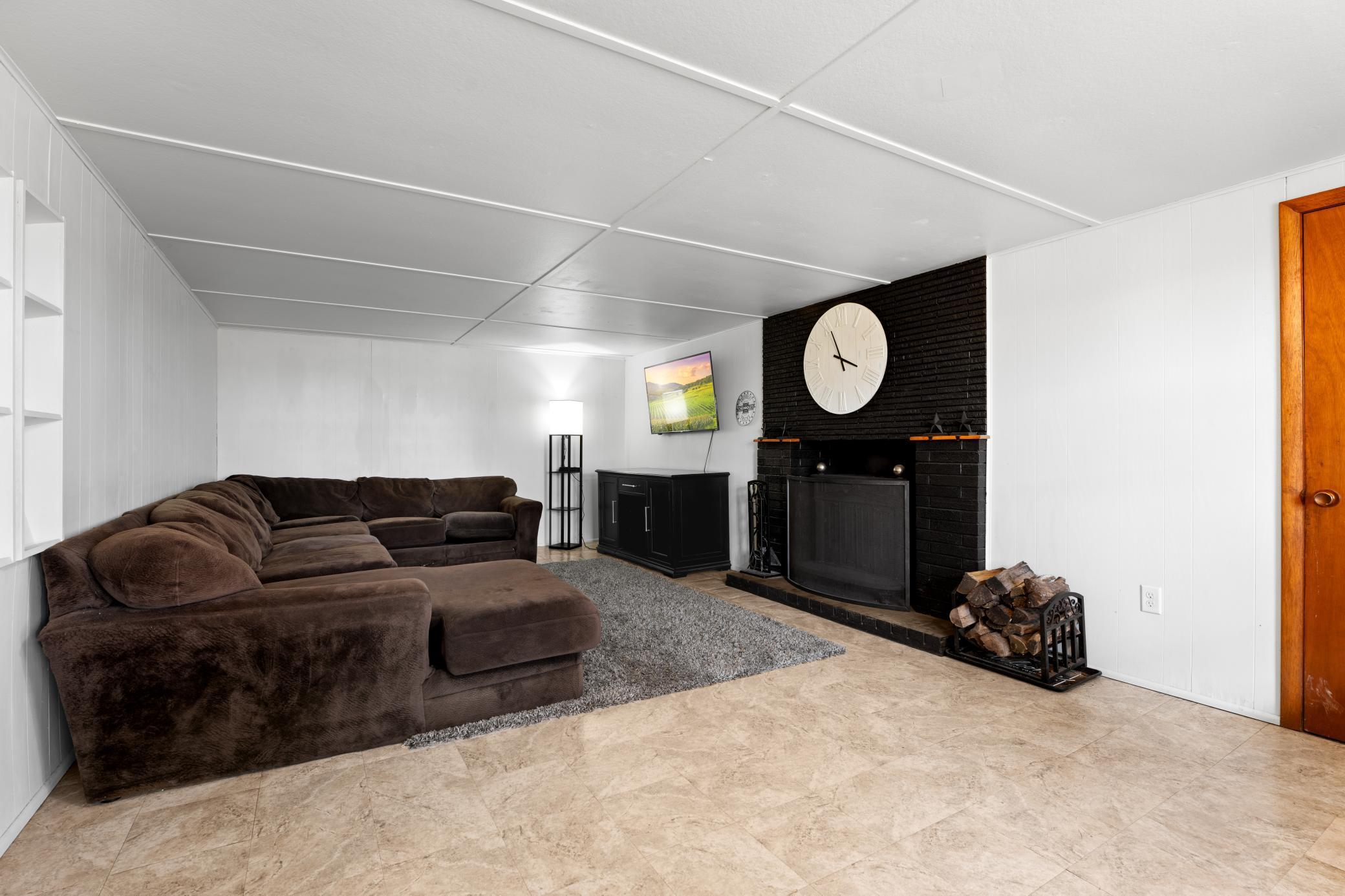 Lower Level Living Space