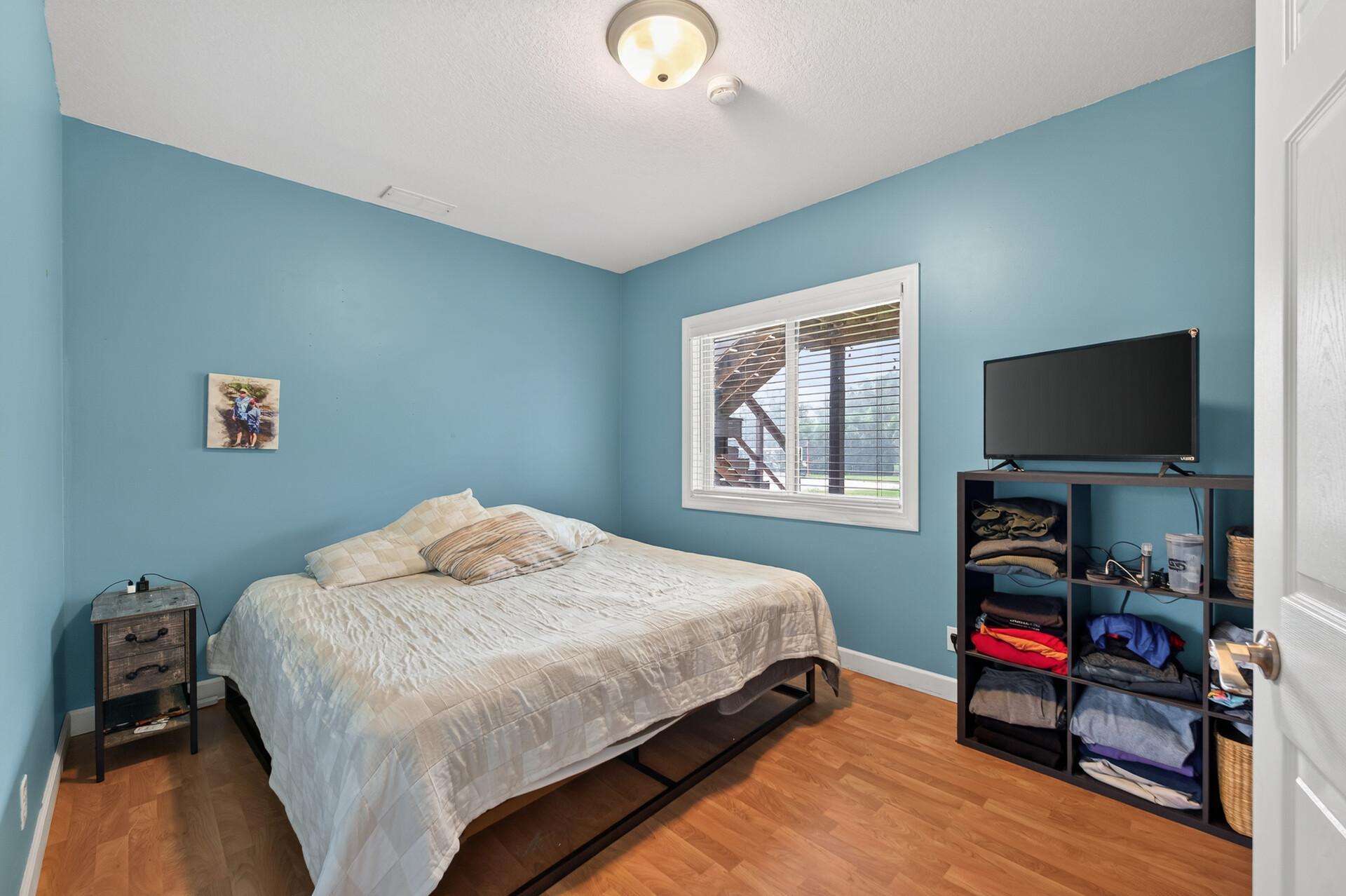 This is the lower level bedroom.
