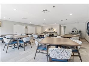 Community room with Kitchen and Bath rooms