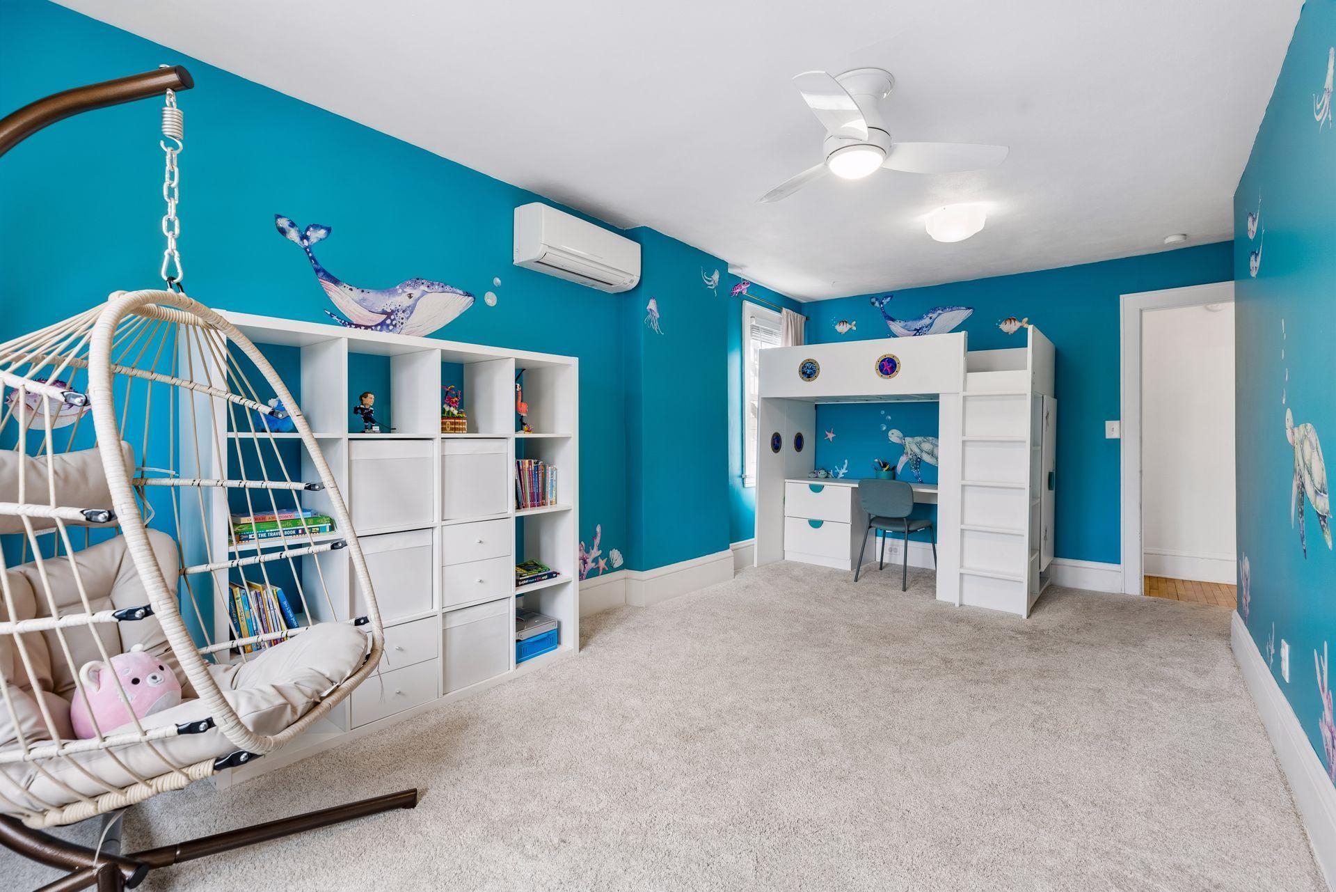 Alternate view of the third bedroom.