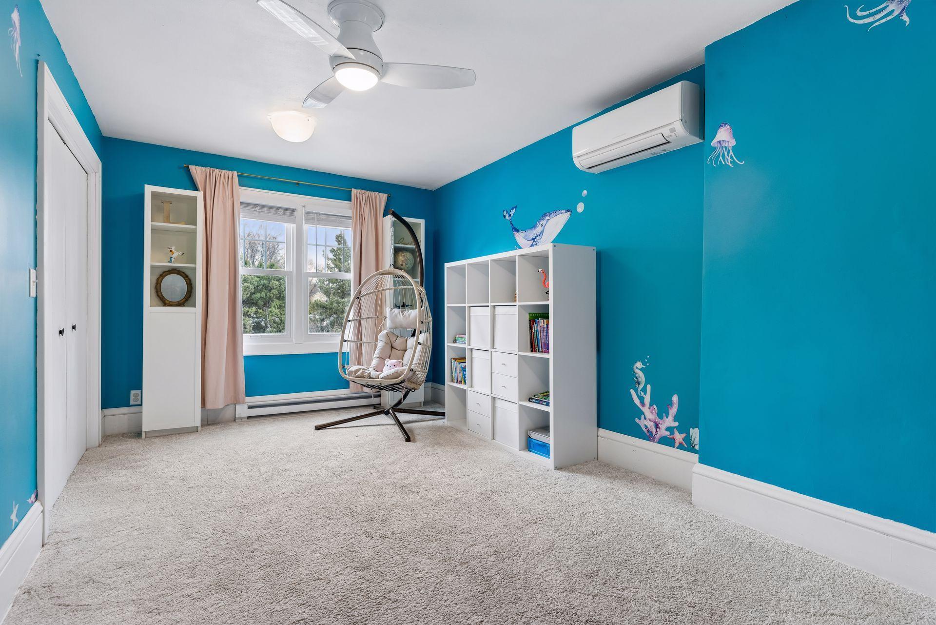 The third spacious bedroom.