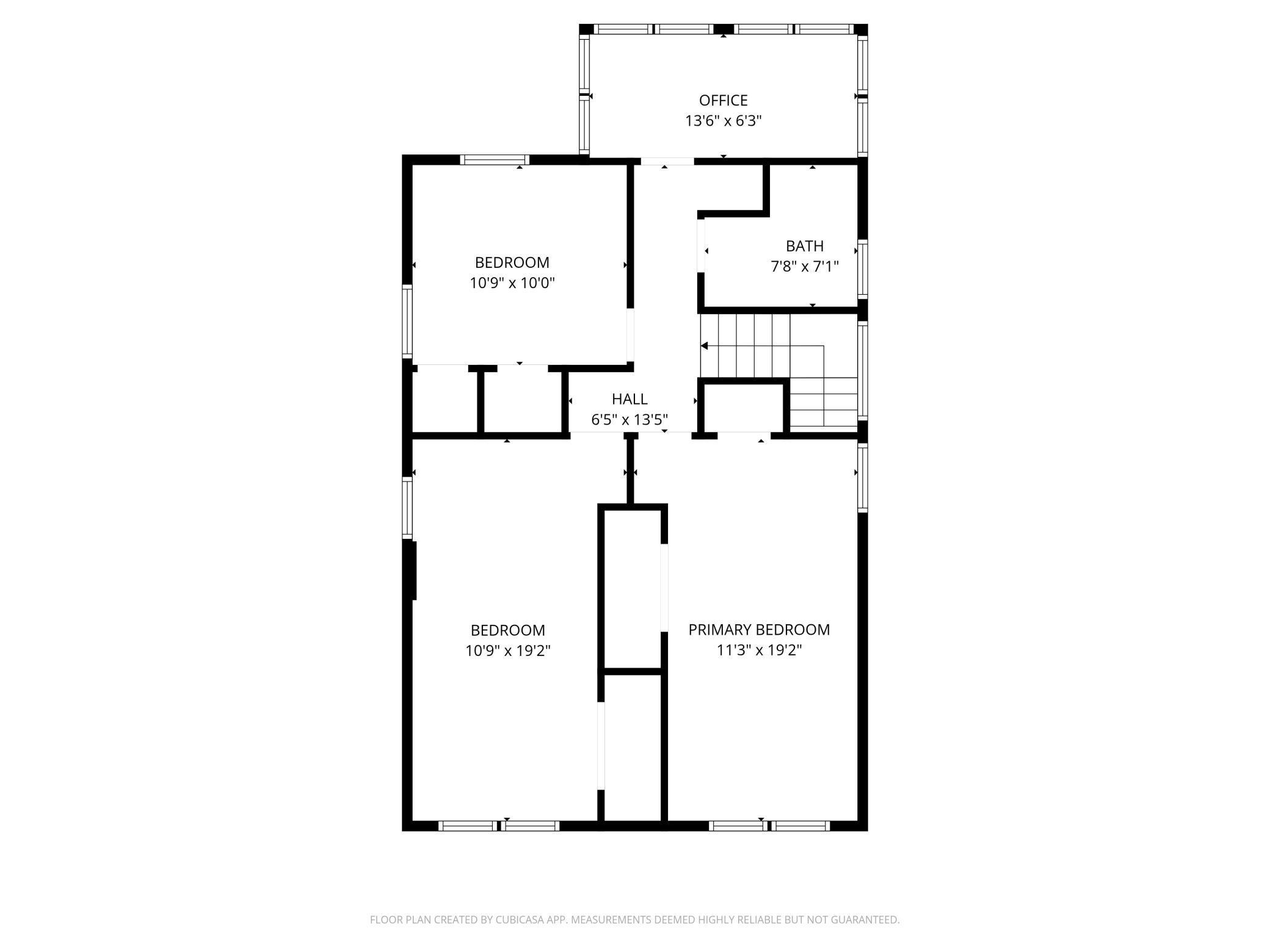 Upper Level Floorplan