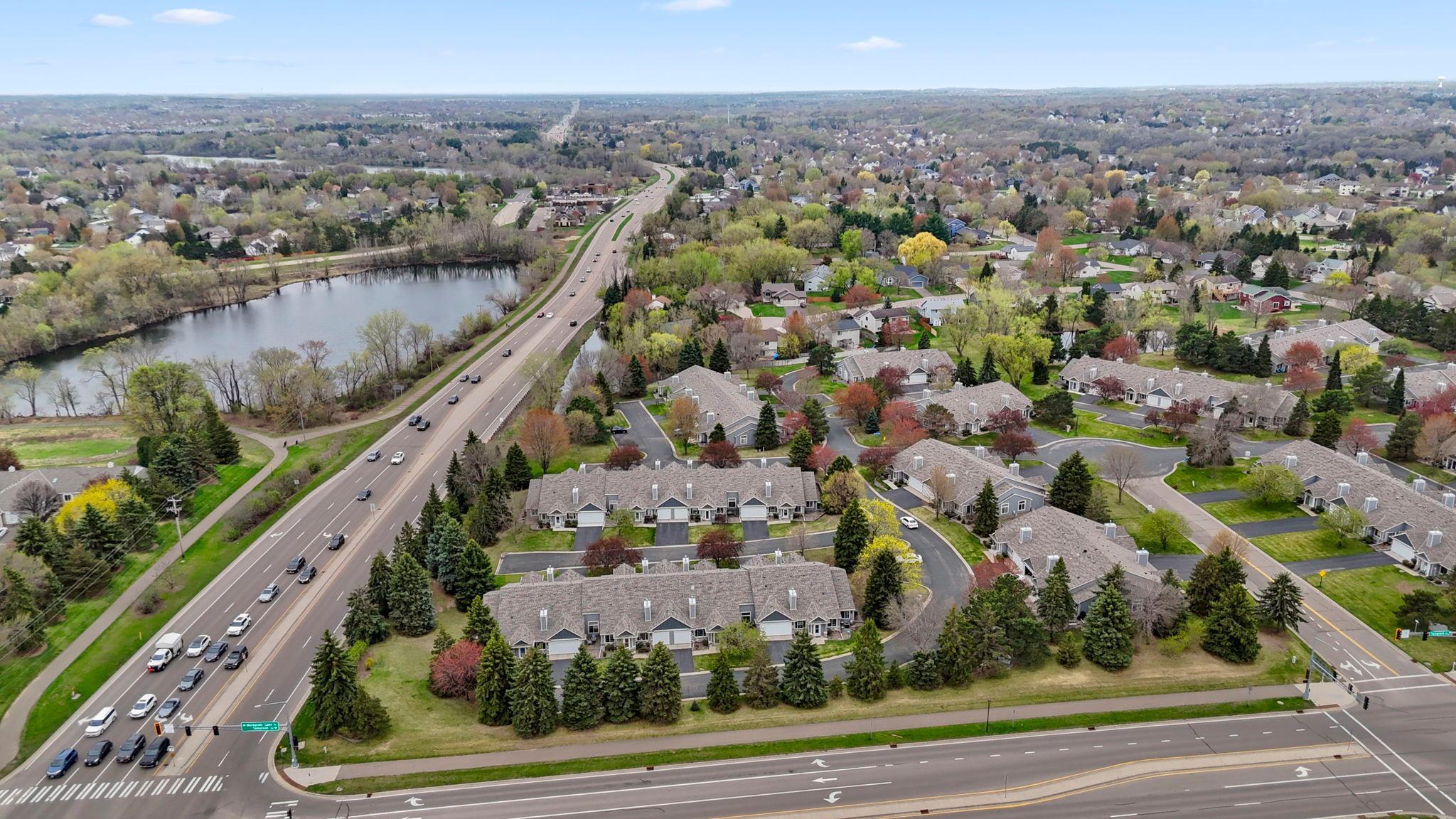 Aerial from the North