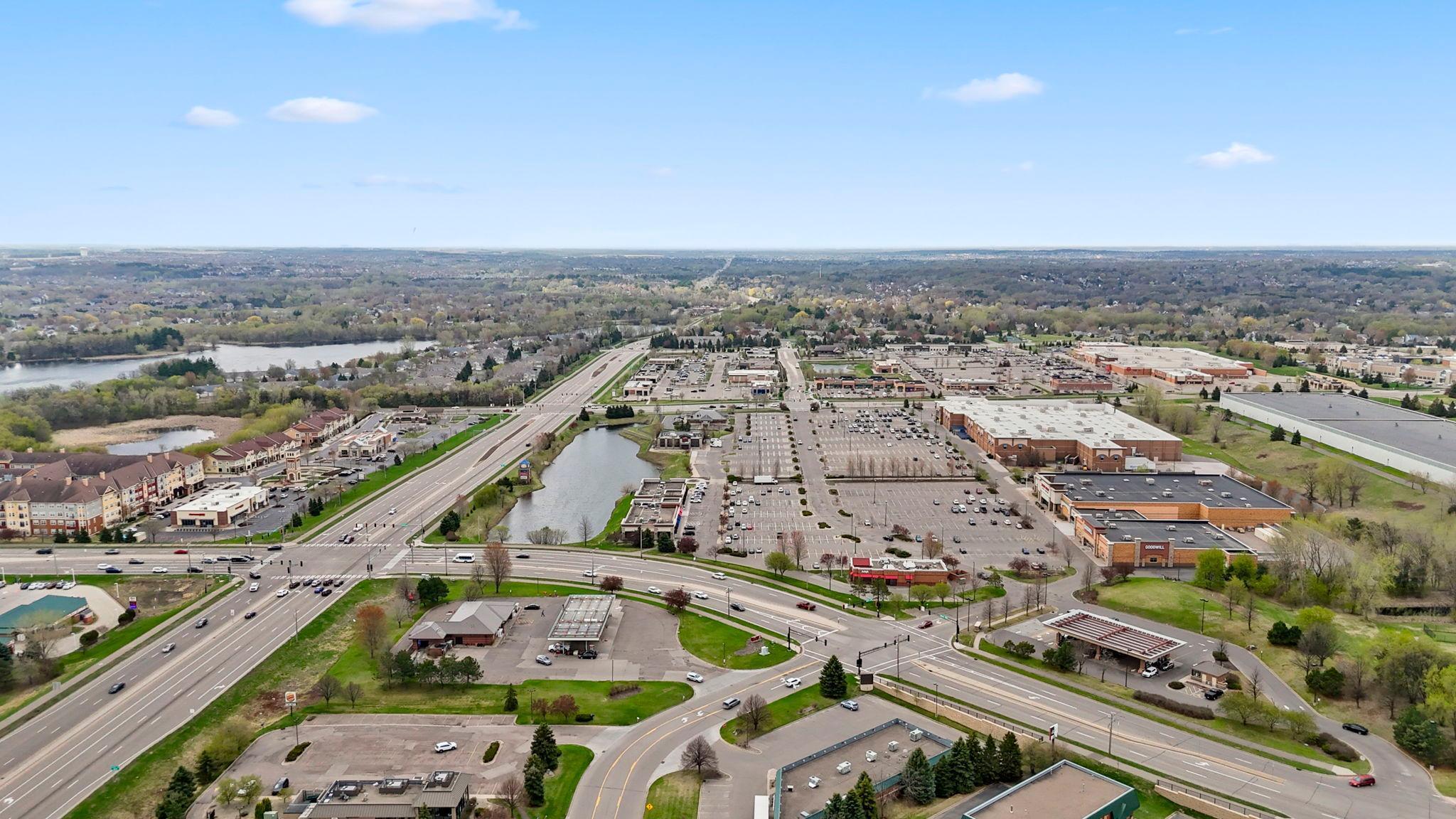Aerial View of area near Sam's Club