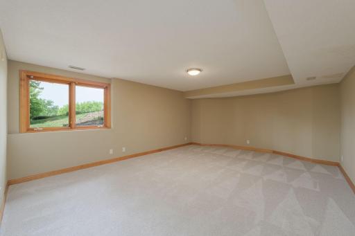 Convenient lower-level amenities designed for everyday living.