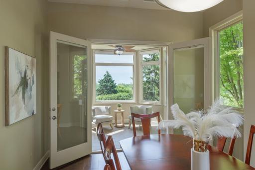 Light-filled spaces thoughtfully positioned to capture the surrounding beauty.