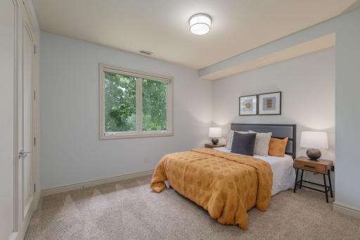 Comfortable accommodations for family and guests.