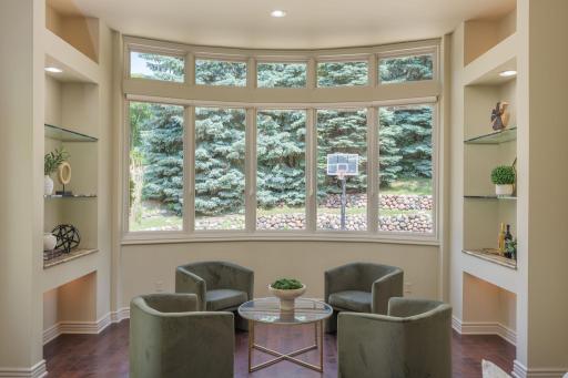 A peaceful retreat immersed in natural light.