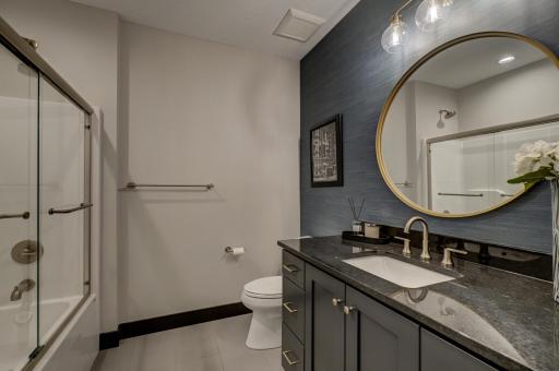 lower level bathroom