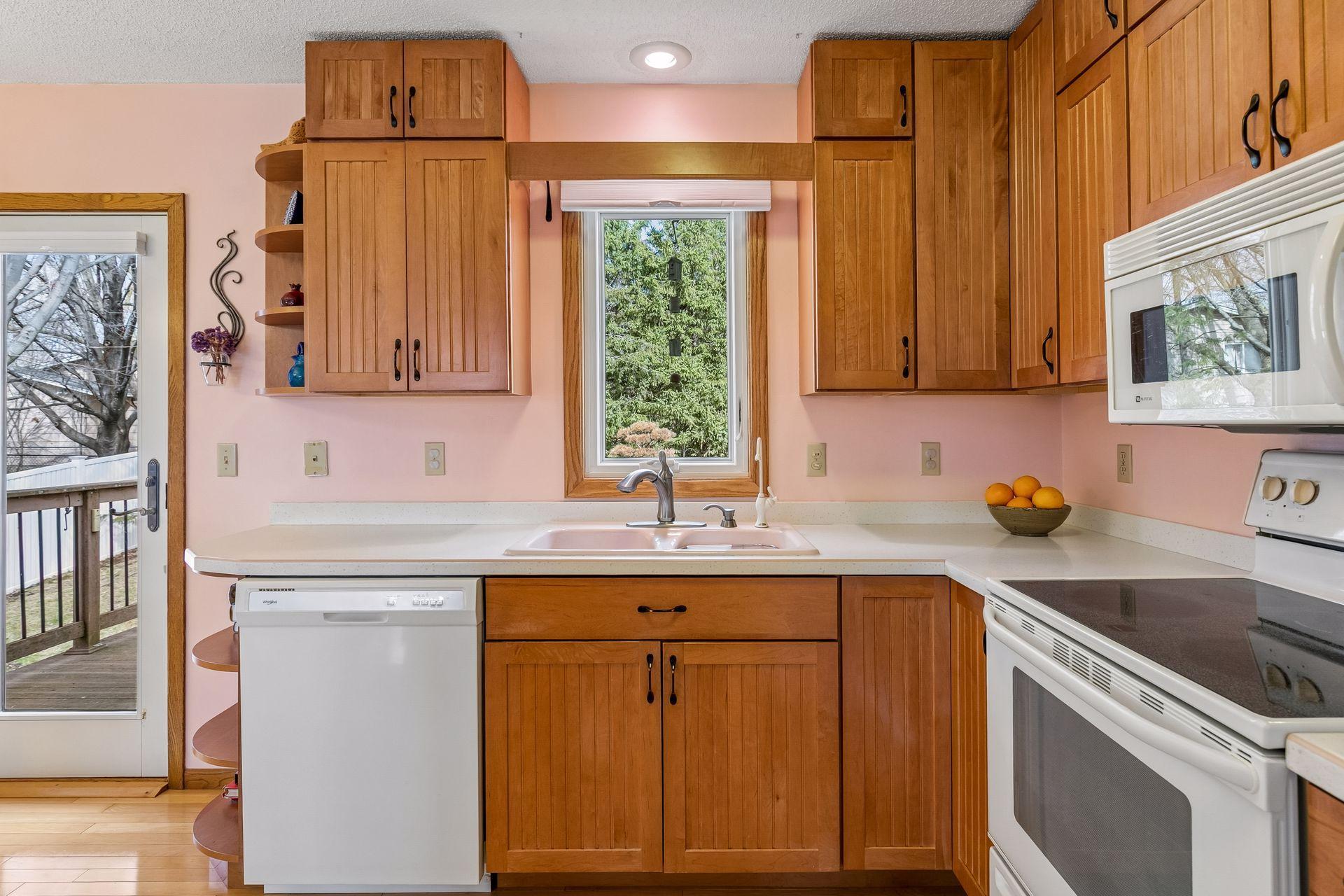 Peace of mind with seller paid home warranty with accepted offer covering appliances, furnace, AC & more!