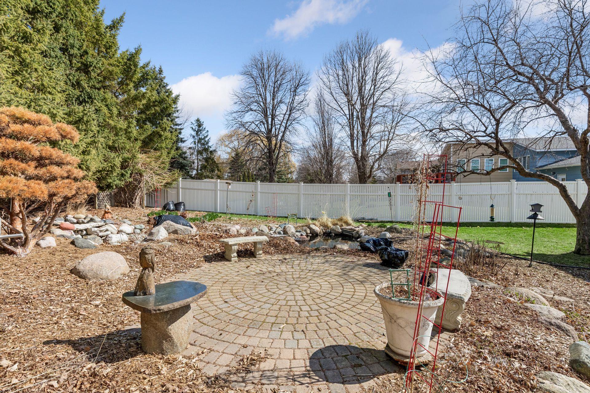 Sit back & relax on this paver patio!