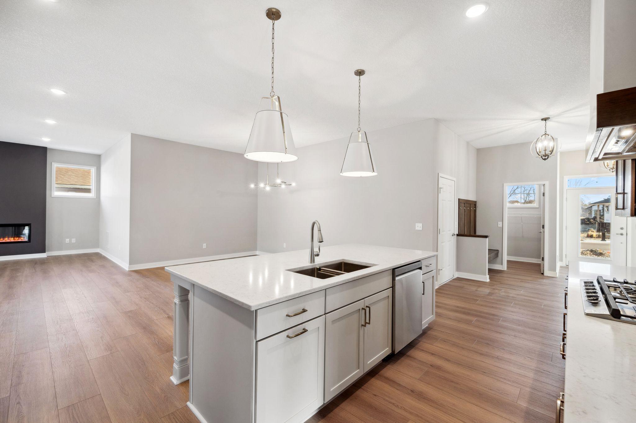 Open concept main level