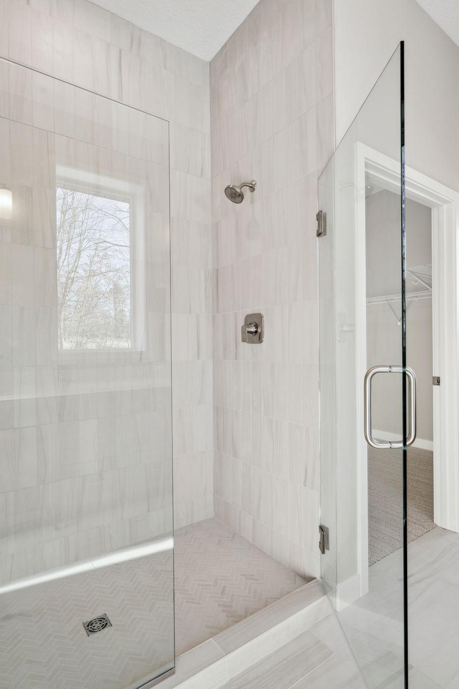 Shower in primary bath