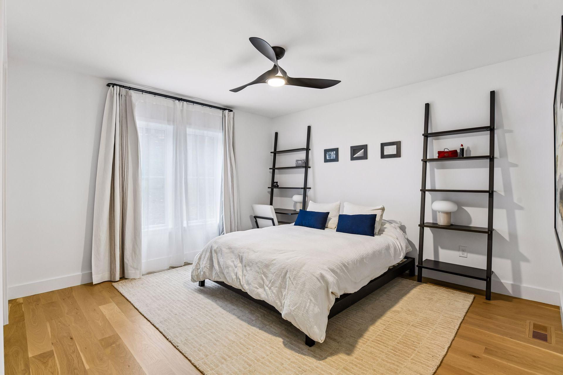 Private bedroom with dedicated 3/4 bath.