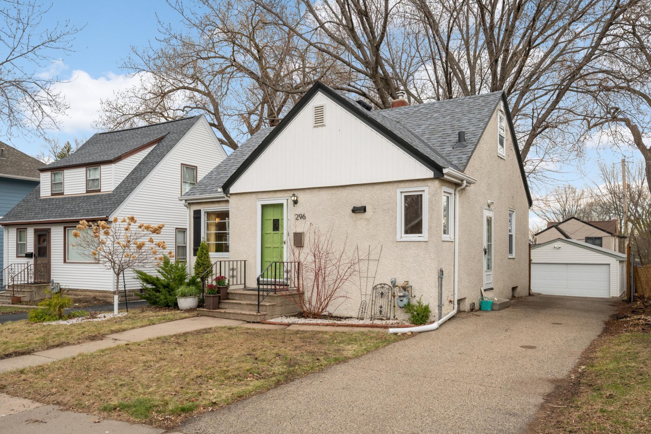 Front Exterior and Driveway