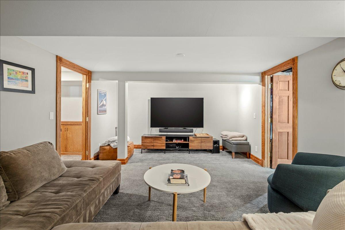 Lower level family room