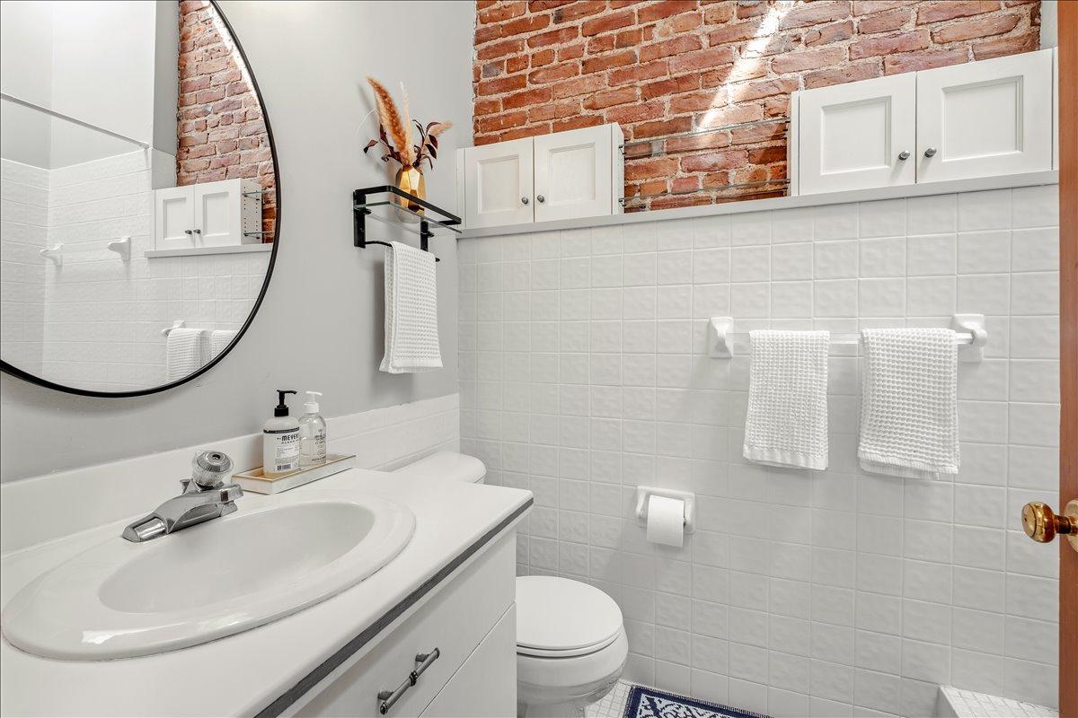 Third floor bathroom in Primary