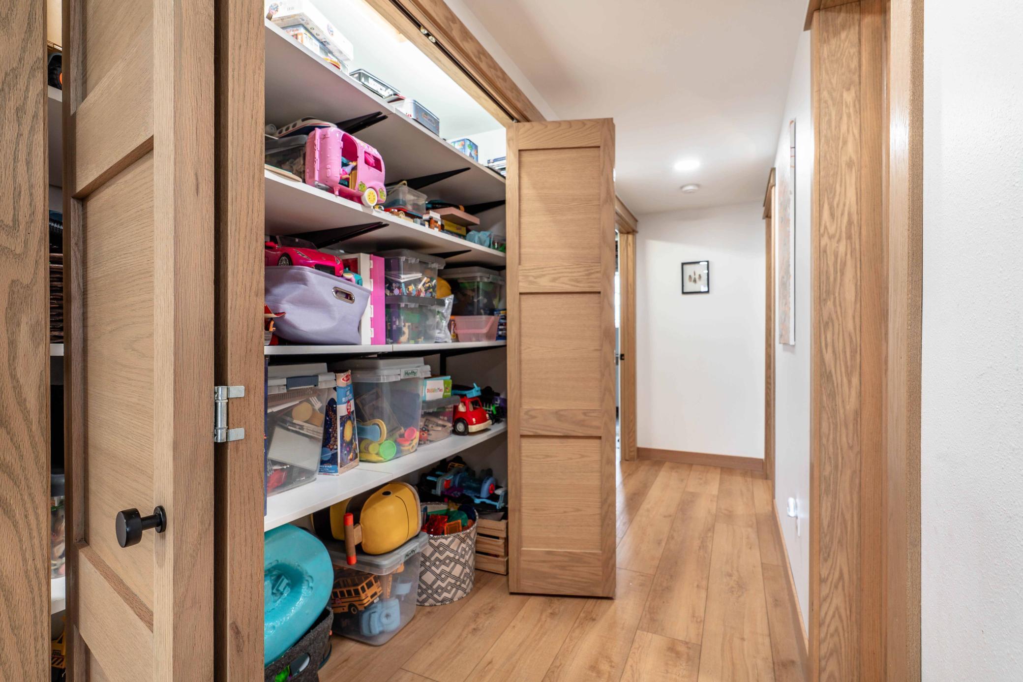 Hallway storage - lower level