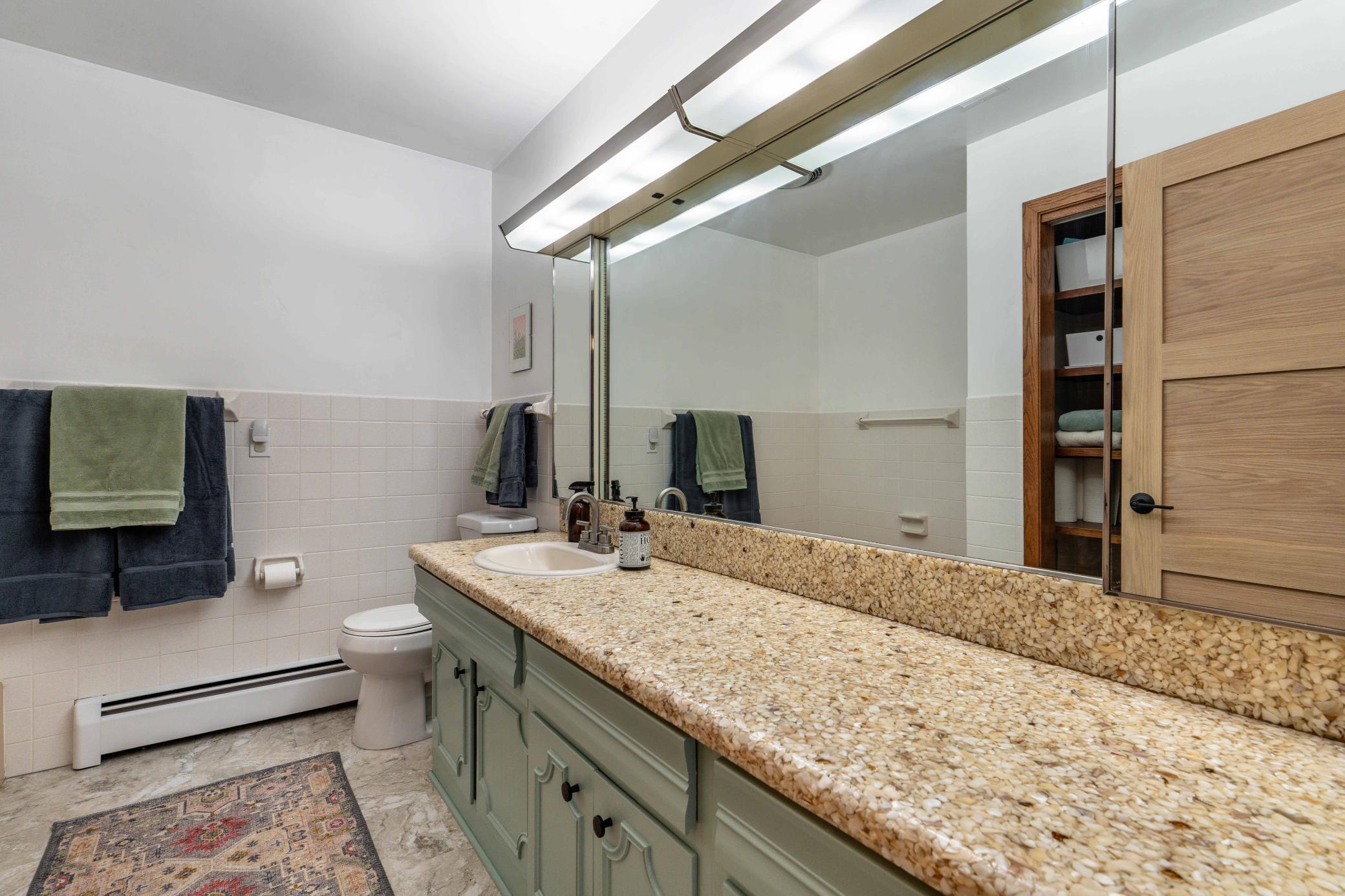 Bathroom - upper level