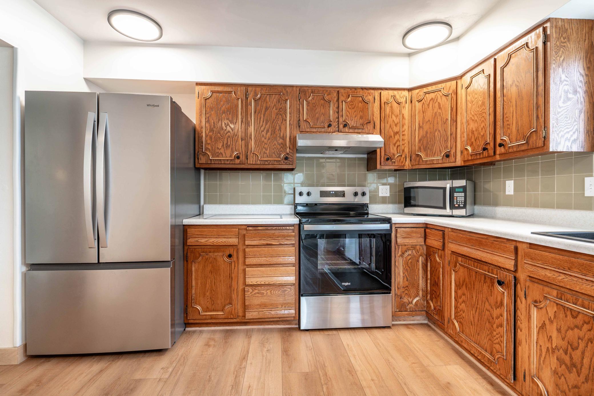 Stainless steel appliances