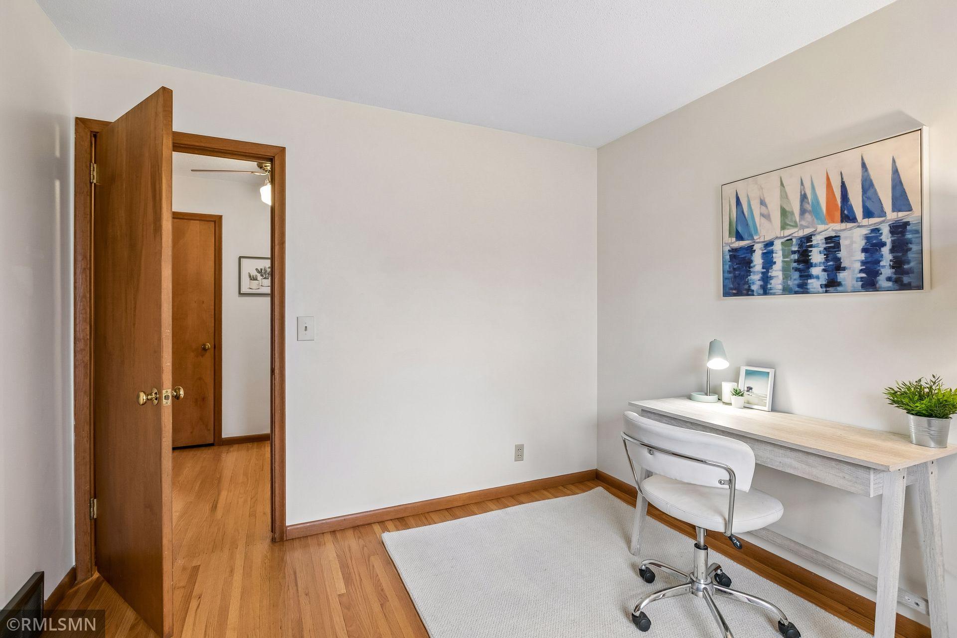 One of 3 upstairs bedrooms!