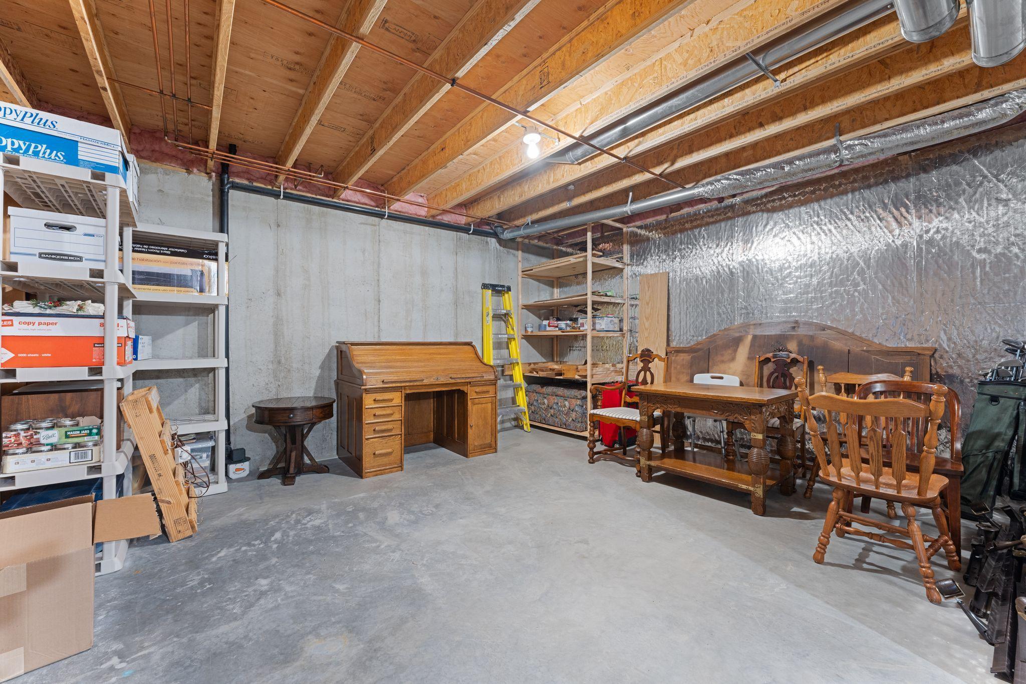 Large storage room that can't be beat!