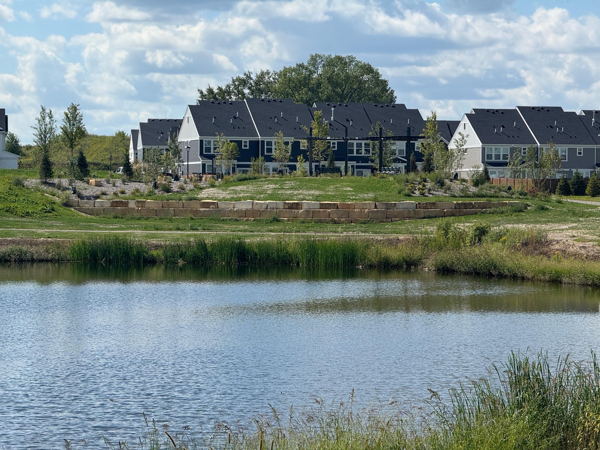 View Towards Community From Park