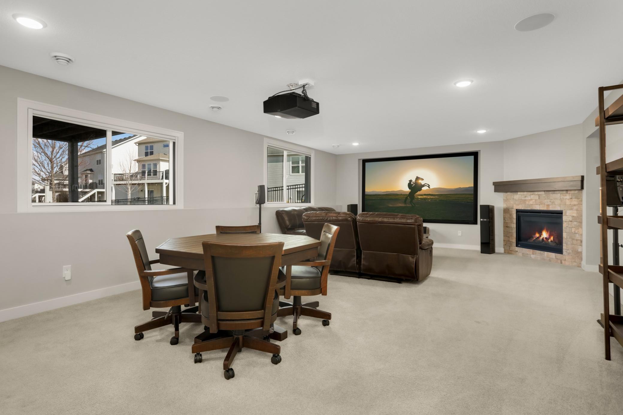 Spacious Lower Level