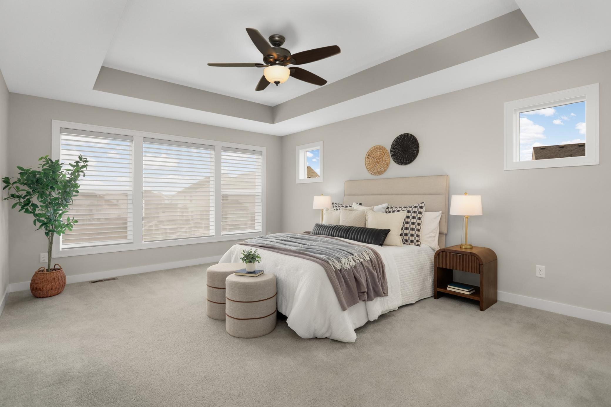 Spacious Primary Bedroom