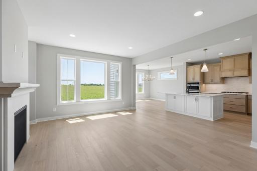 Wide open floorplan perfect for entertaining! (photo of actual listing)