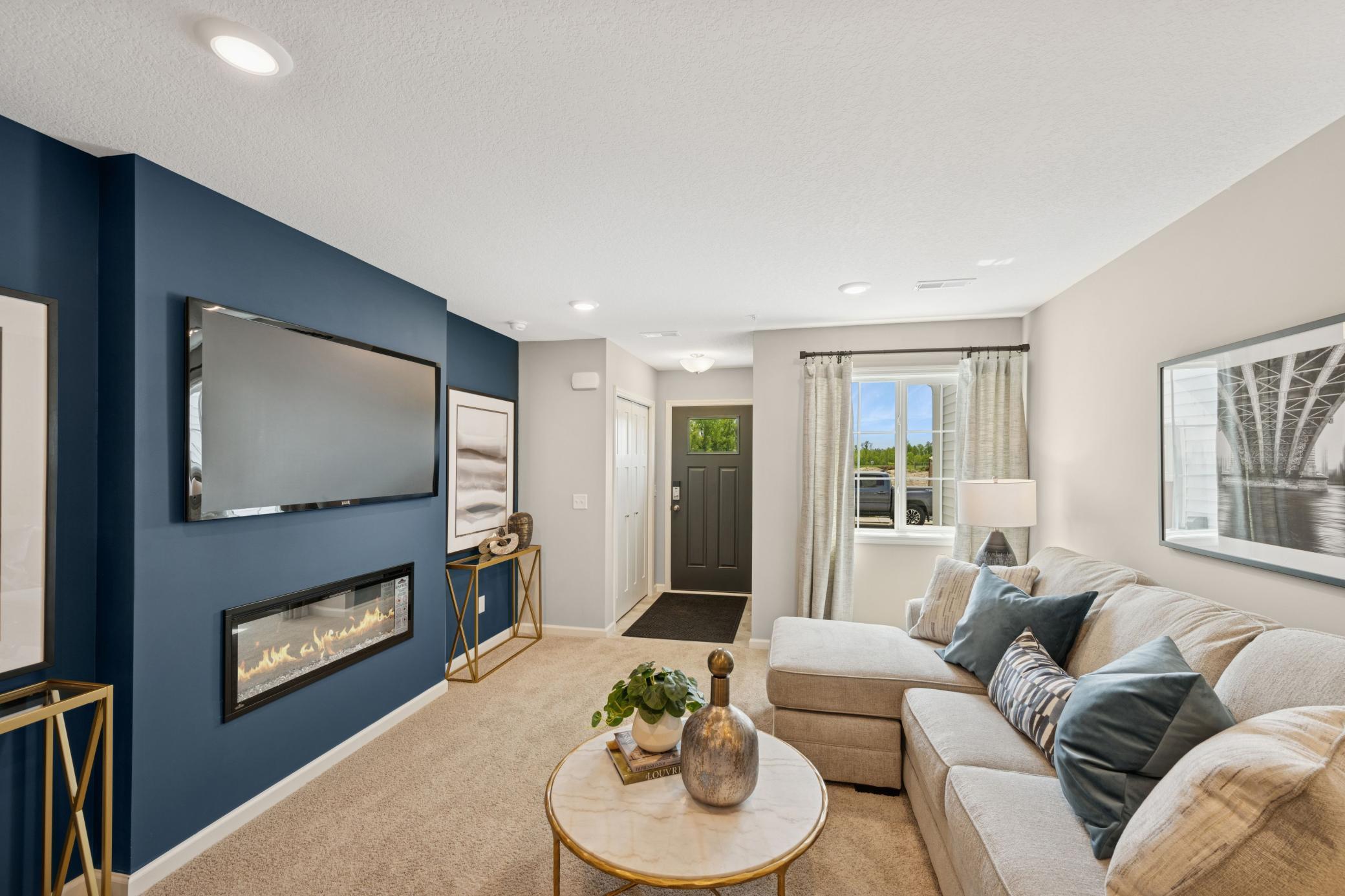 Living Room - photo is of model home for illustrative purposes