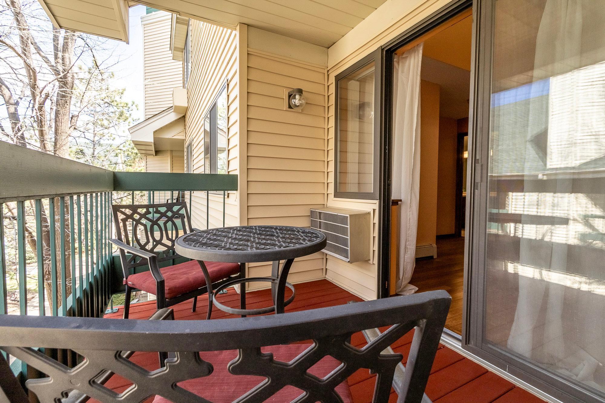 Perfect balcony for your morning coffee