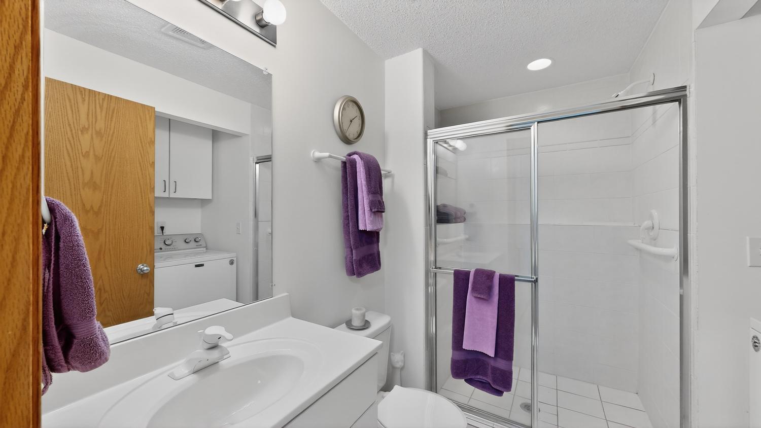 3/4 bath in basement