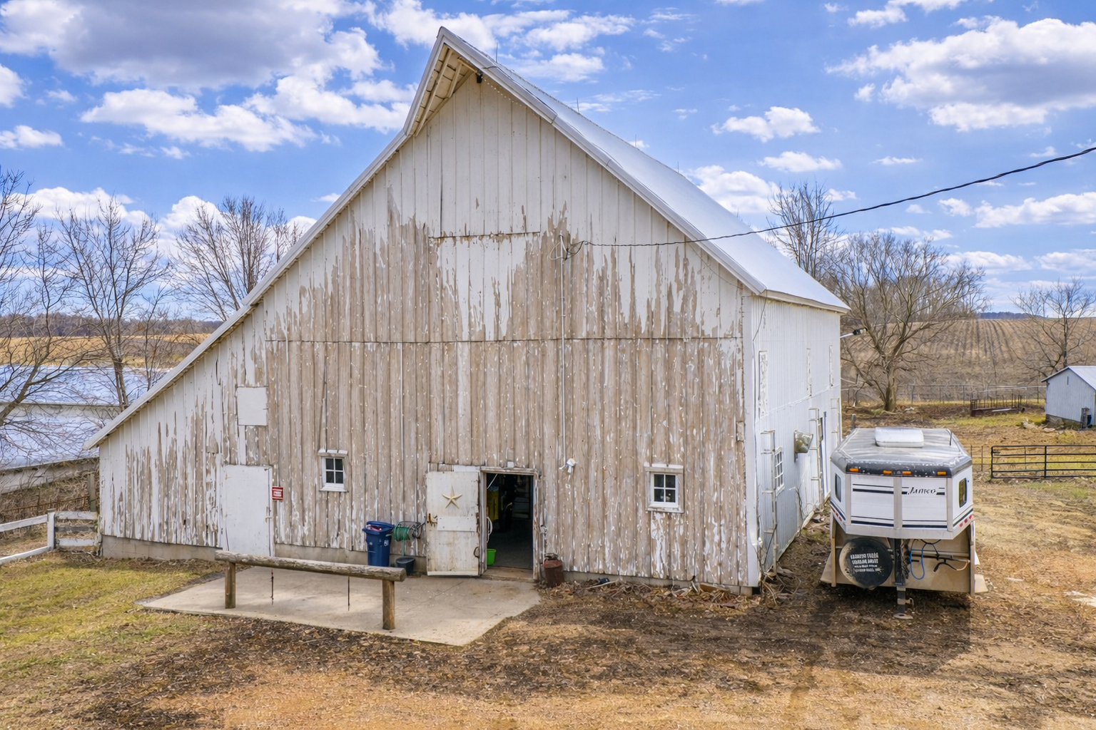 Current barn exterior – Power Washed – Ready for Your Finishing Touches