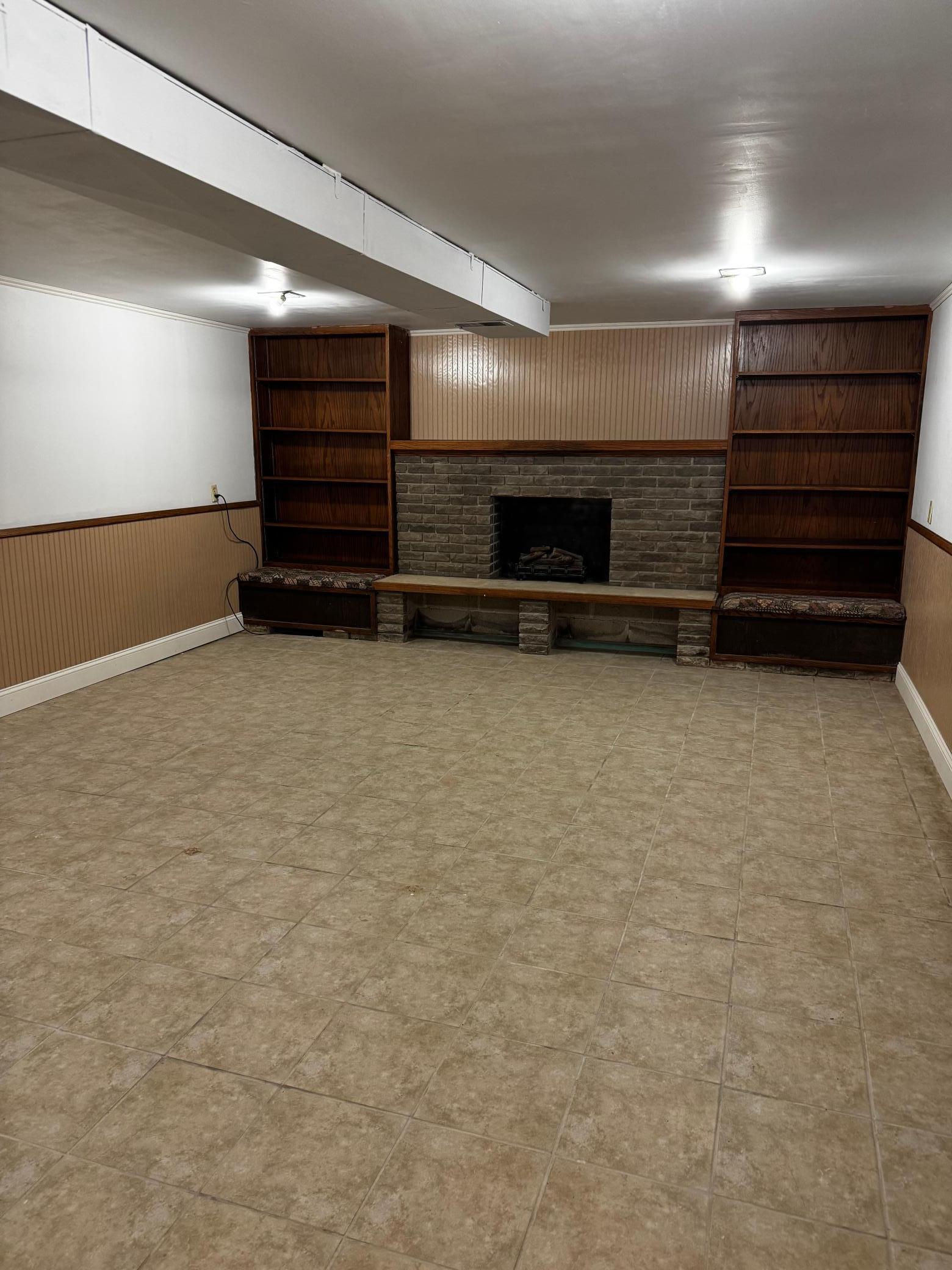 Basement family room