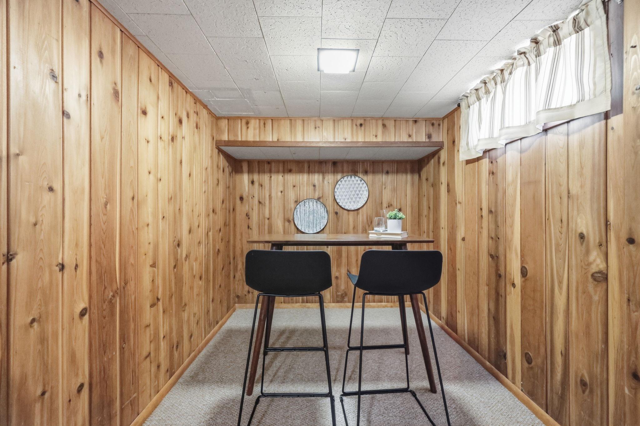 Entertainment Area Basement