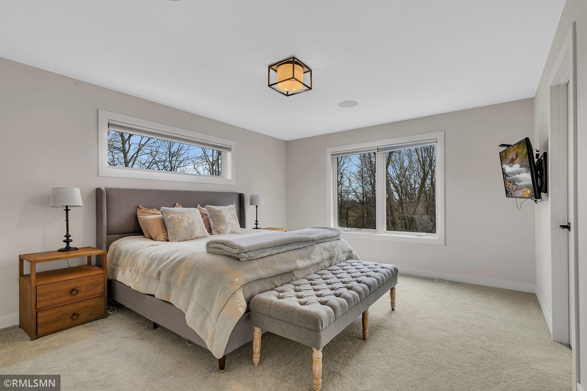 Primary suite upper level