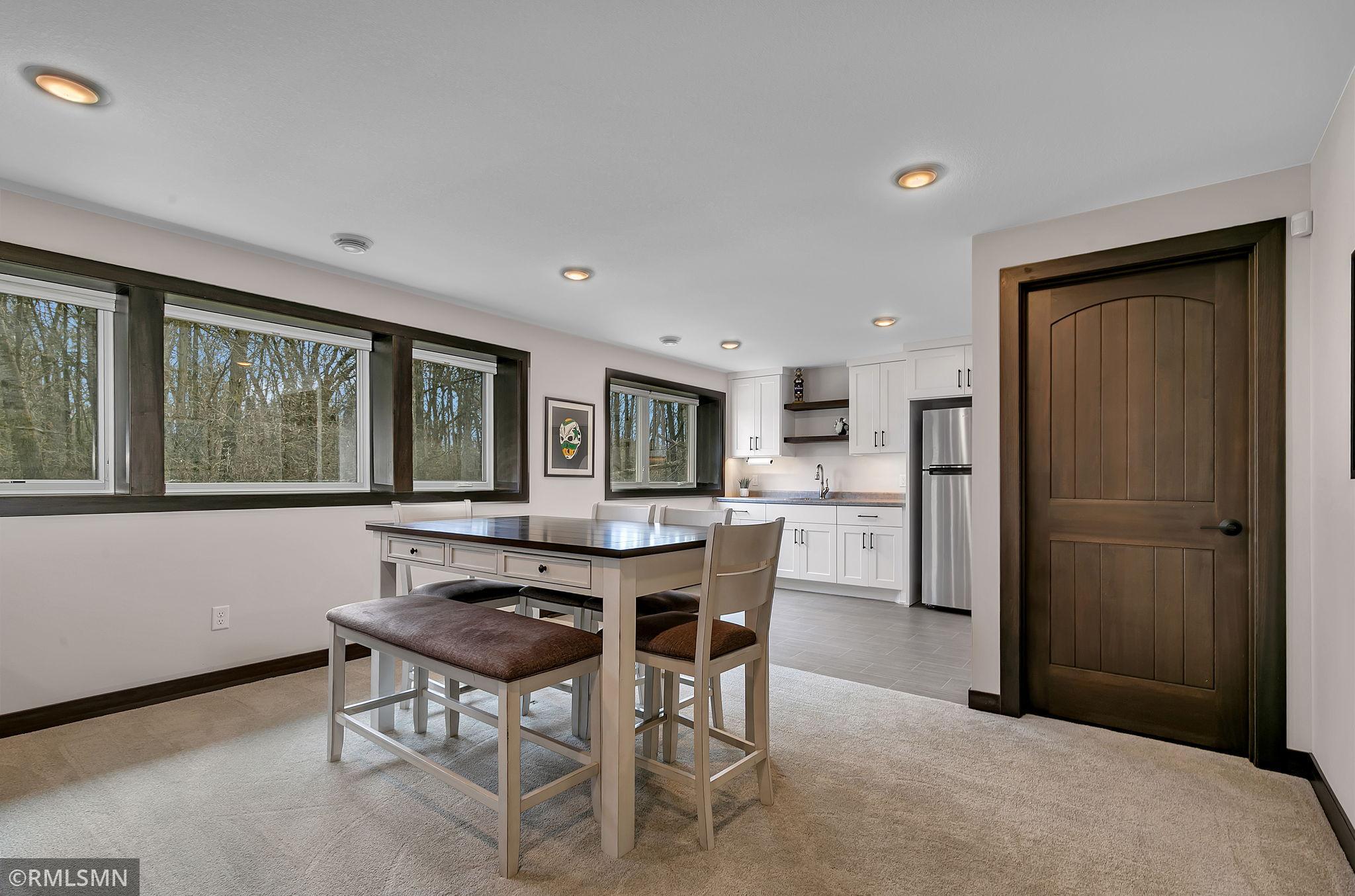 Area to entertain or play a game