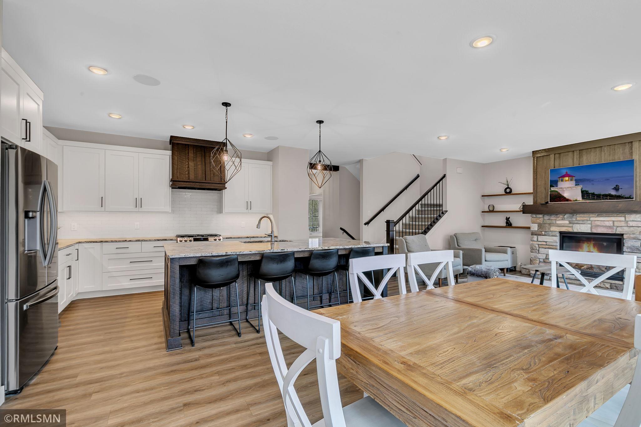 Open concept main level