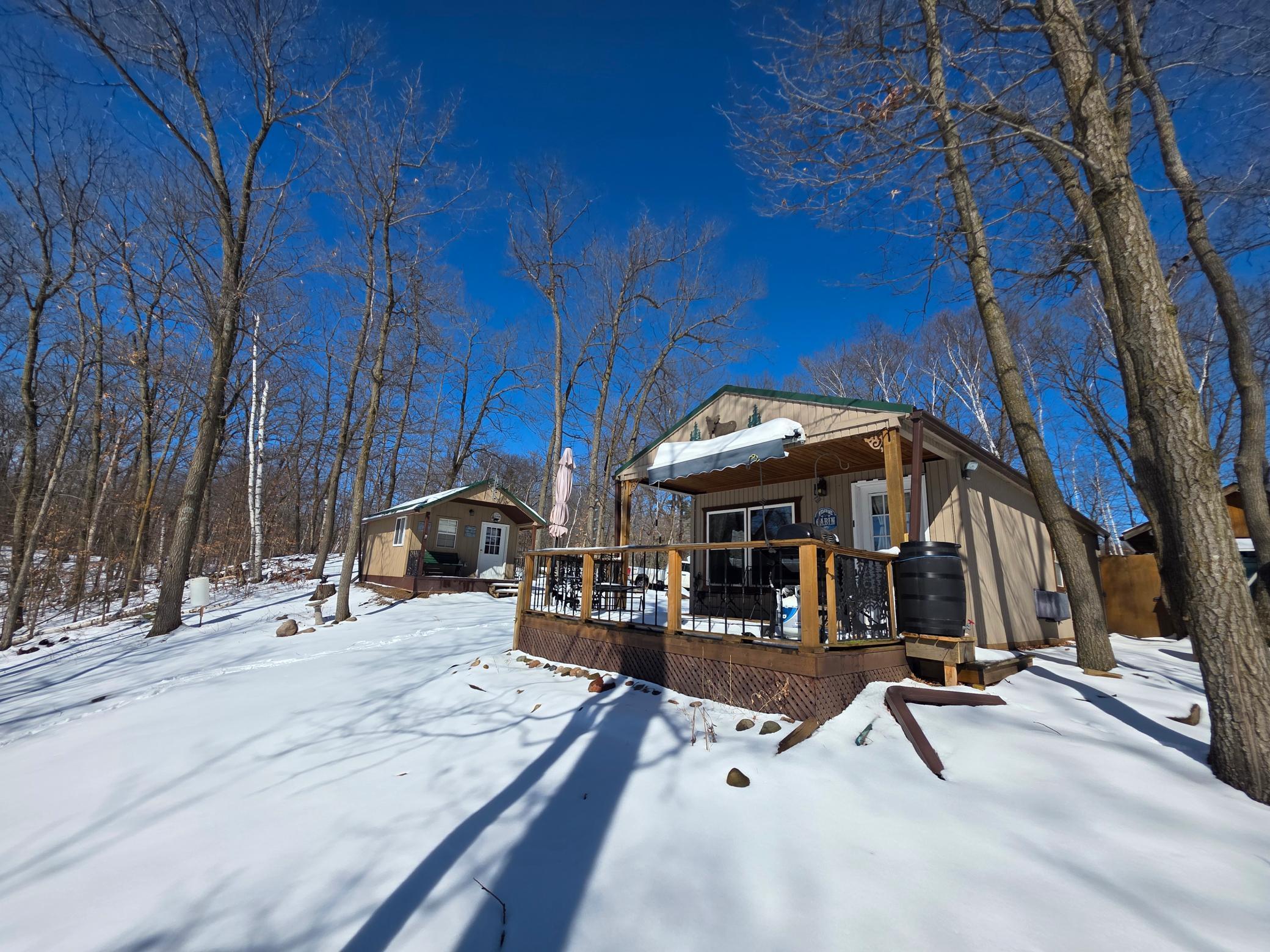 Both Cabins (Main Cabin & Multi-Use Shed)