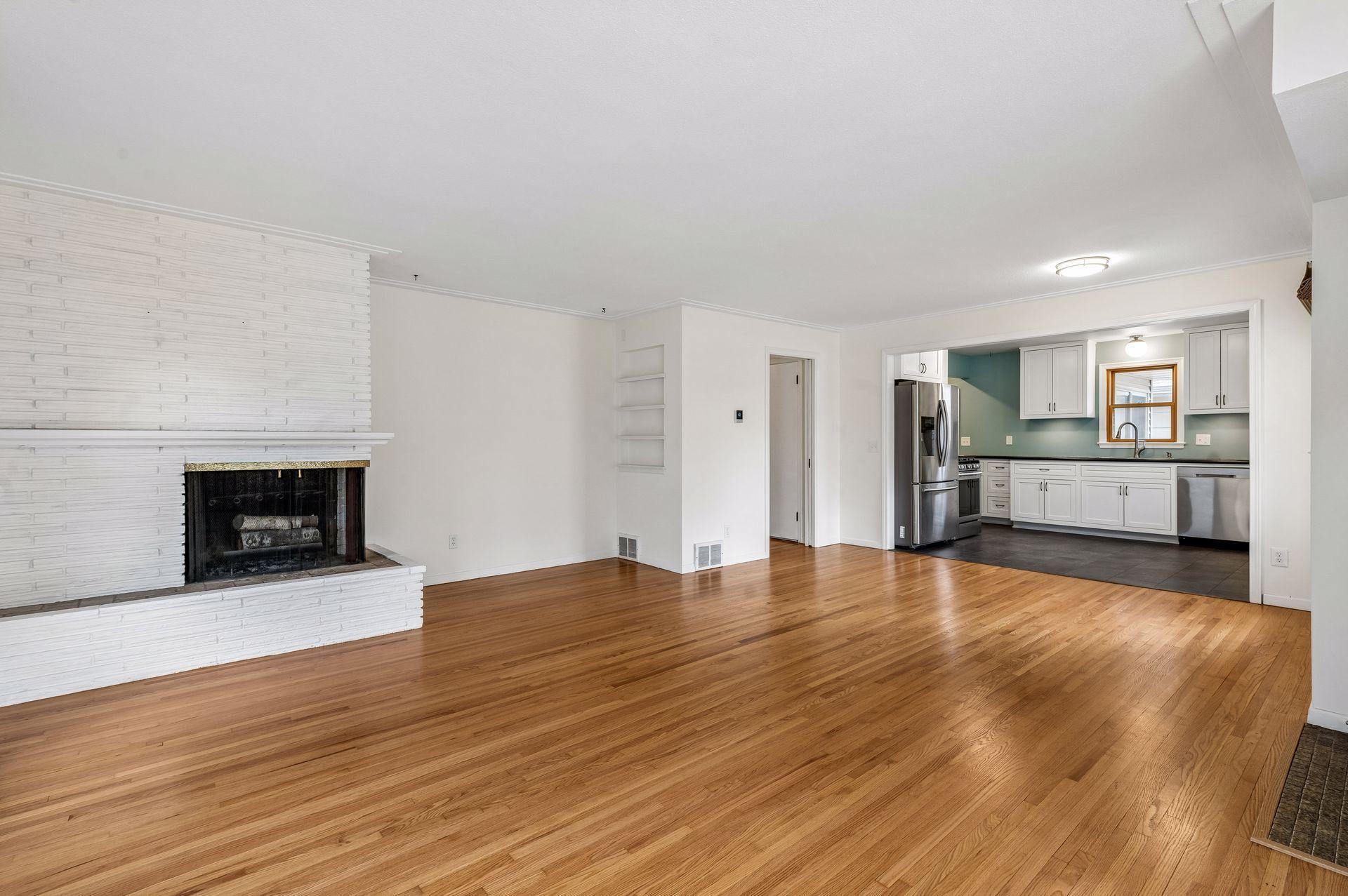 Refinished Hardwood Floors