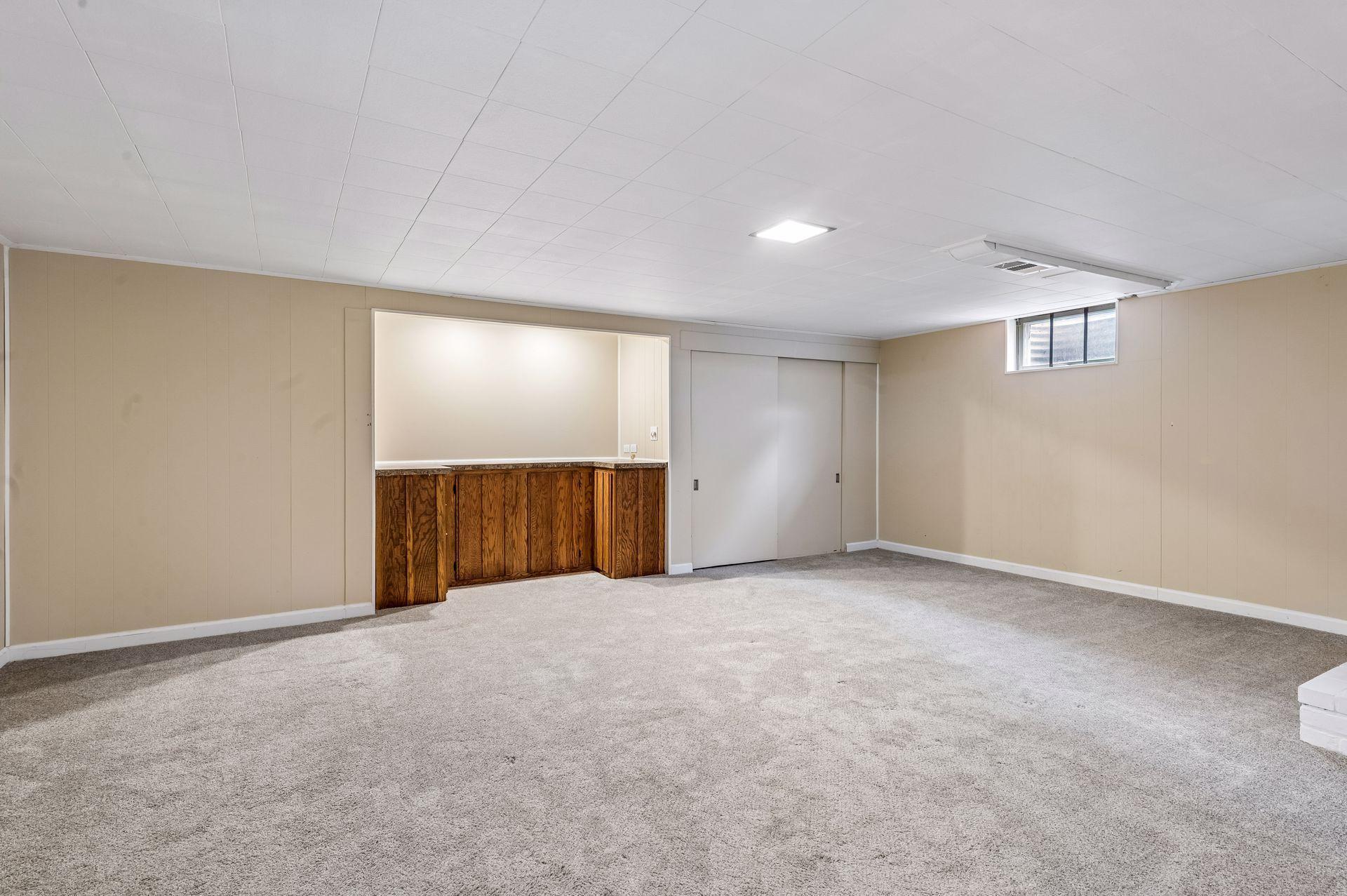 Built-In Basement Cabinetry