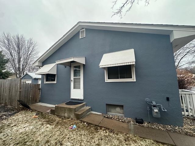 Side entry to home and to/from backyard