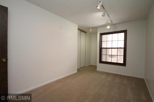 Bedroom 2. Large closet and nook is perfect for a dresser.