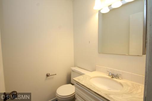 The primary bedroom has it's own bathroom.